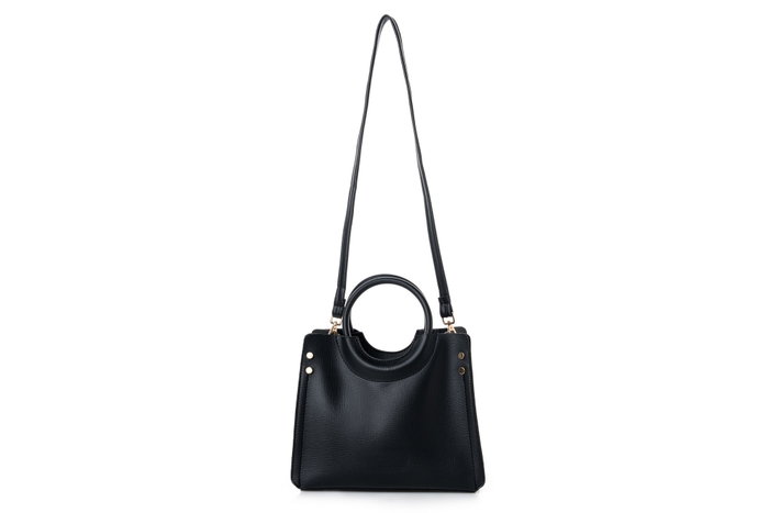 Vince Camuto Bolso Perugia - Black en 100% Cuero de Polivinilo para Mujer, Elegancia y Estilo